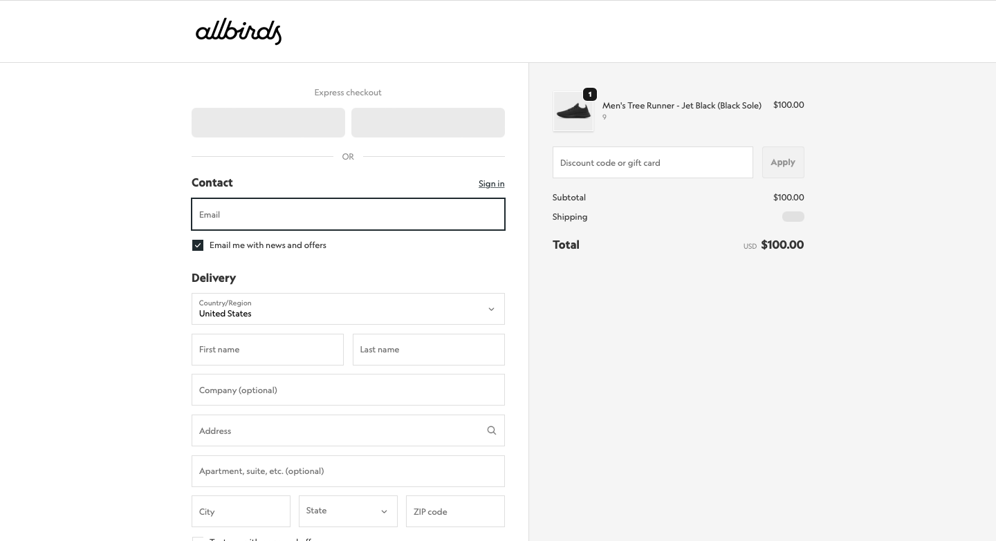 Shopify eCommerce Store for Footwear Brand