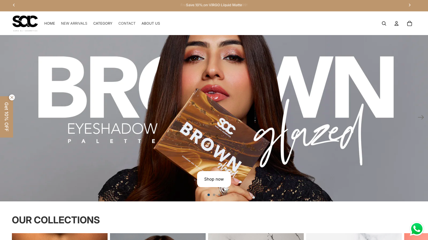 ECommerce Store for Salon & Beauty Products