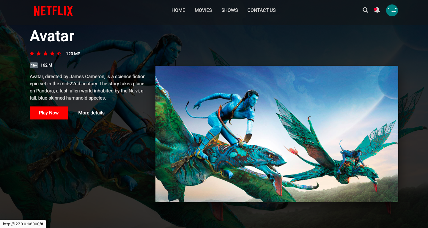 Netflix Clone with AI Recommendation System